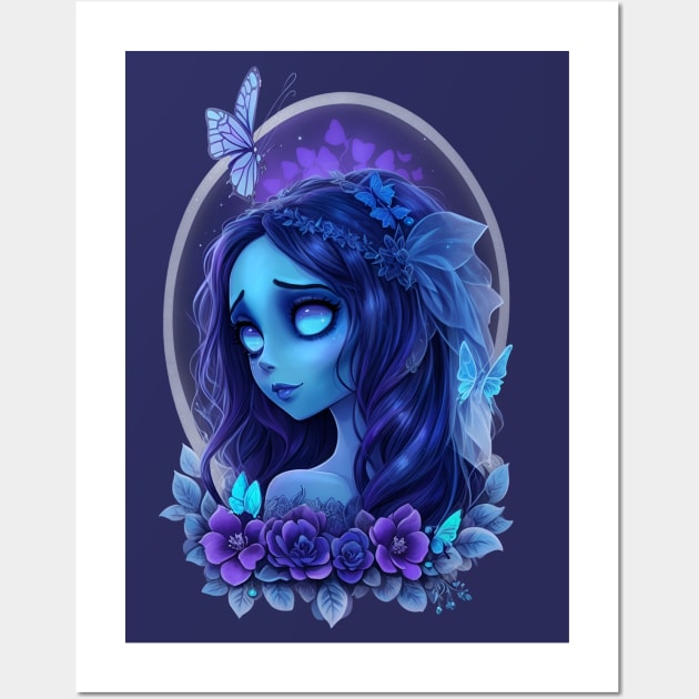 Haunting Corpse Bride Wall Art by Selene’s Designs